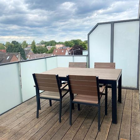 Micasa Ol - Modernes Penthouse - Stellplatz - Kueche - Wlan - Dachterrasse Apartment Oldenburg Exterior photo